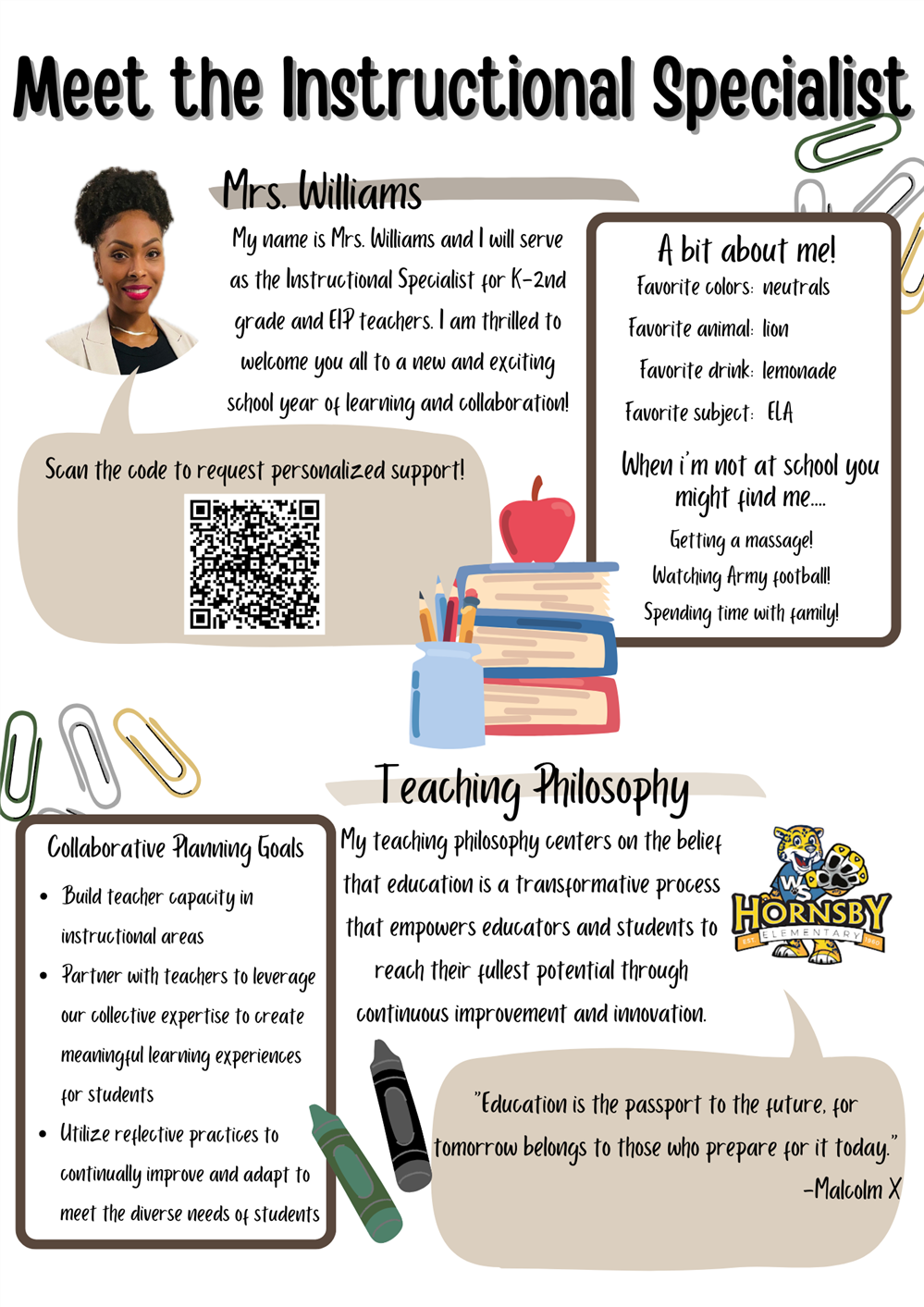 Meet the Instructional Specialist